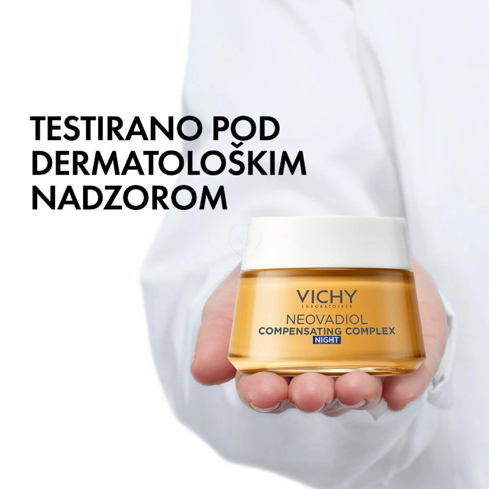 Vichy Neovadiol Compensating Complex, nočna krema z obnovitvenim kompleksom za zapolnitev in poživitev kože (50 ml)
